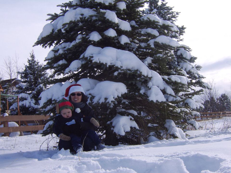 snowpicwithmomma